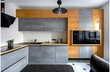 Кухонный фасад без ручек — удобно или дань моде?
