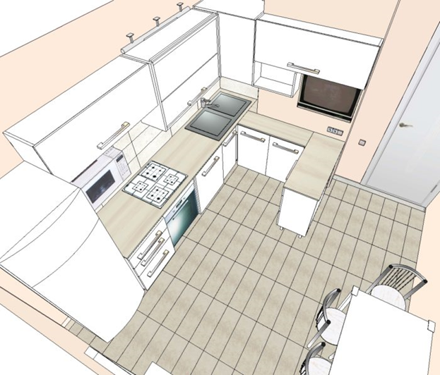 Как создать дизайн кухонного гарнитура?